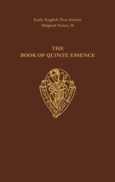The Book of Quinte Essence