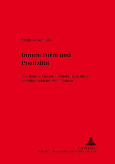 Innere Form und Poetizität