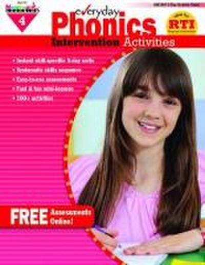 Everyday Phonics Intervention Activities Grade 4 Book Teacher Resource