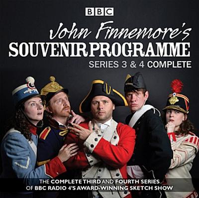 John Finnemore’s Souvenir Programme: The Complete Series 3 & 4, 6 Audio-CDs