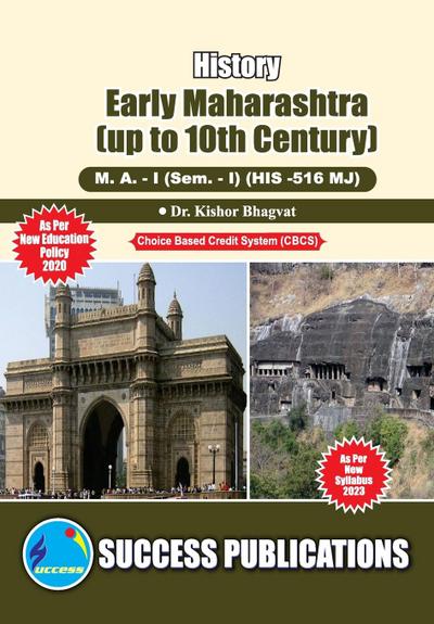 Early Maharashtra (up to 10th Century),First Year ,M.A,Sem-I-English