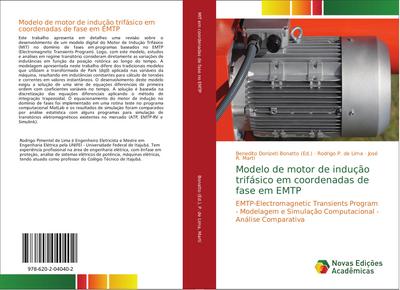 Modelo de motor de indução trifásico em coordenadas de fase em EMTP