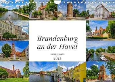 Brandenburg an der Havel Impressionen (Wandkalender 2023 DIN A4 quer)