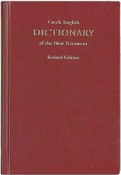 A Concise Greek-English Dictionary of the New Testament