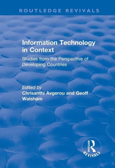 Information Technology in Context