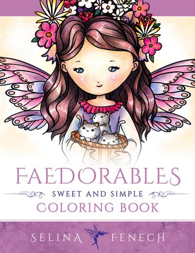 Faedorables - Sweet and Simple Coloring Book