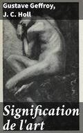 Signification de l’art