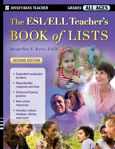 The Esl/Ell Teacher’s Book of Lists