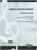 12 leichte Duette op.87für 2 Violinen