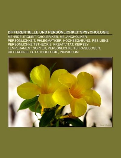 Differentielle und Persönlichkeitspsychologie