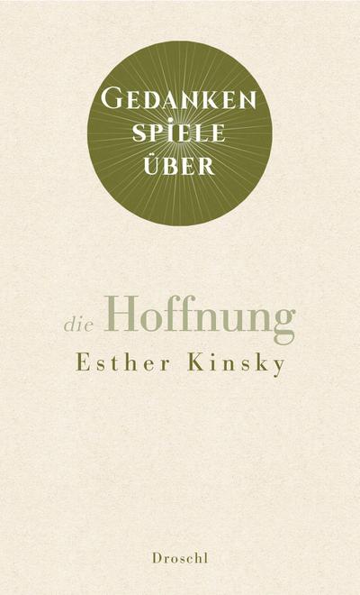 Gedankenspiele über die Hoffnung