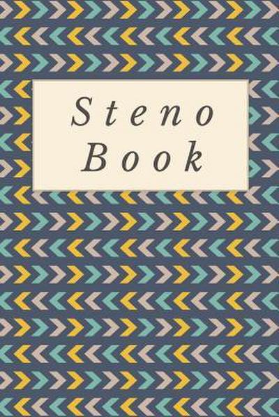 Steno Book: Gregg Shorthand Paper Chevron