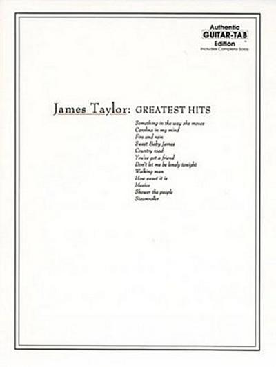James Taylor: Greatest Hits
