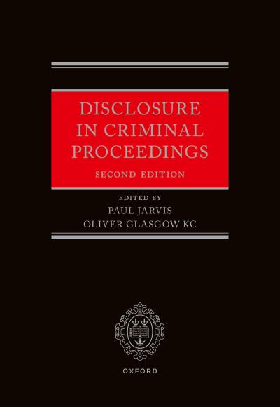 Disclosure in Criminal Proceedings