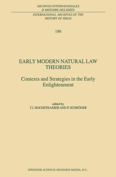 Early Modern Natural Law Theories