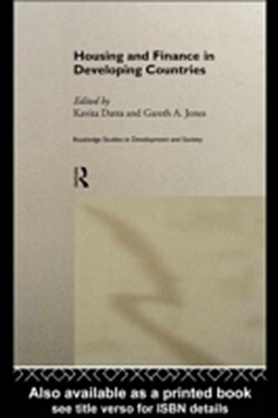 Housing and Finance in Developing Countries