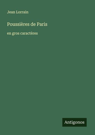 Poussières de Paris