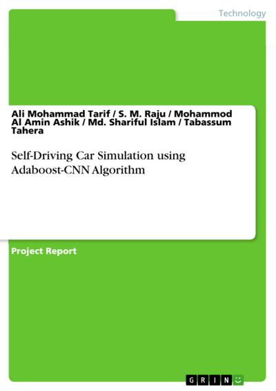 Self-Driving Car Simulation using Adaboost-CNN Algorithm