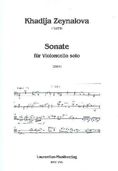 Sonatefür Violoncello