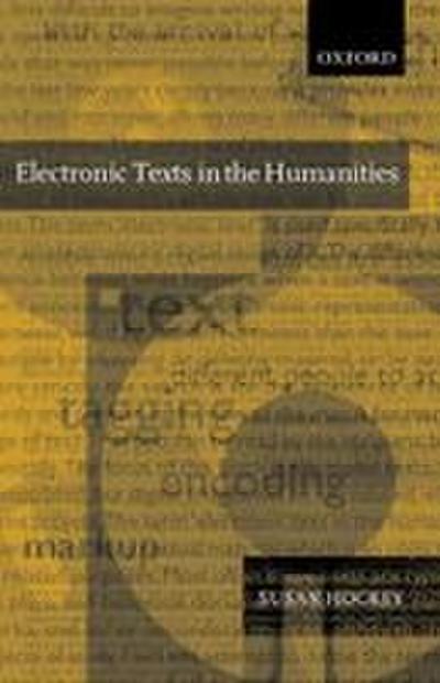 Electronic Texts in the Humanities P/B Edition