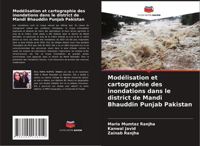 Modélisation et cartographie des inondations dans le district de Mandi Bhauddin Punjab Pakistan