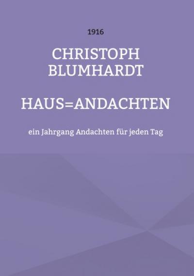 Haus=Andachten