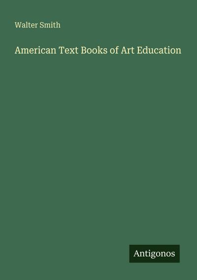 American Text Books of Art Education