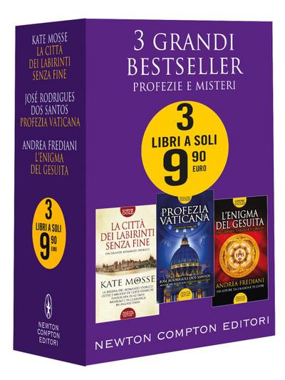 3 grandi bestseller. Profezie e misteri: La città dei labirinti senza fine-Profezia vaticana-L’enigma del gesuita
