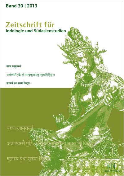 Zeitschrift für Indologie und Südasienstudien 30/2013