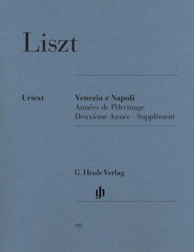 Liszt, Franz - Venezia e Napoli