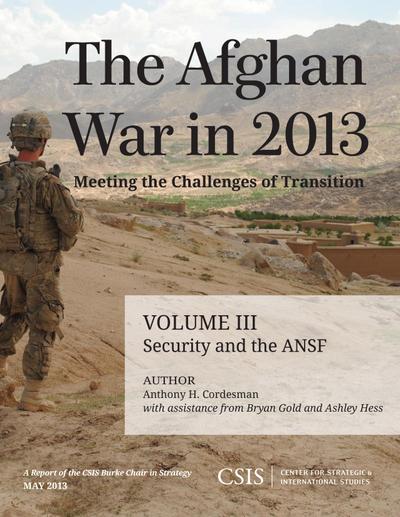 The Afghan War in 2013