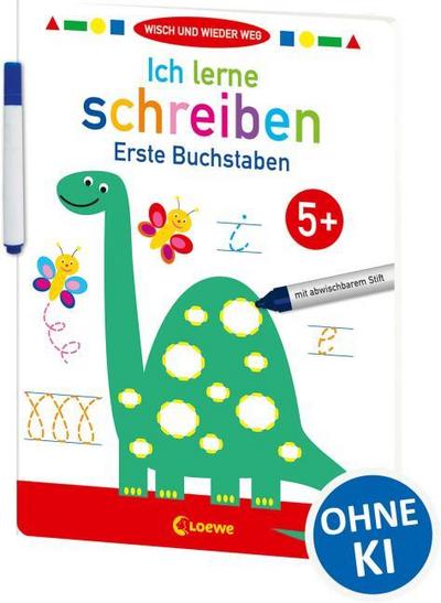 Ich lerne schreiben 5+ - Erste Buchstaben
