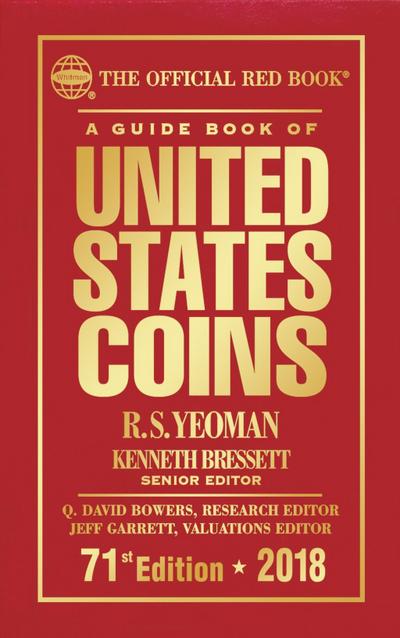 A Guide Book of United States Coins 2018