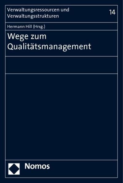 Wege zum Qualitätsmanagement