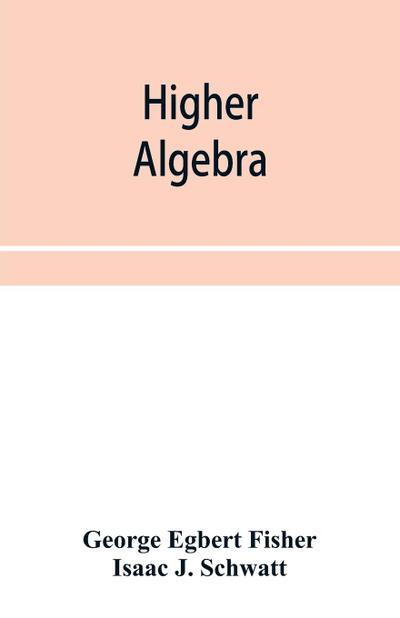 Higher algebra