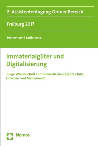 Immaterialgüter und Digitalisierung