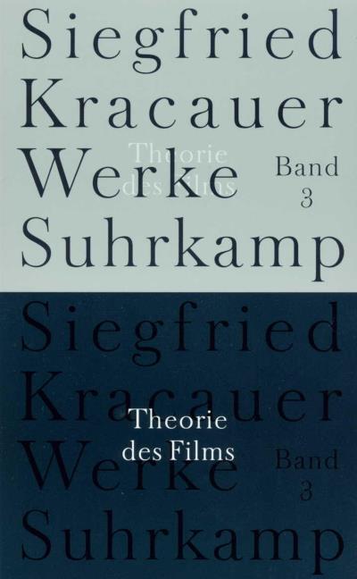 Werke Theorie des Films