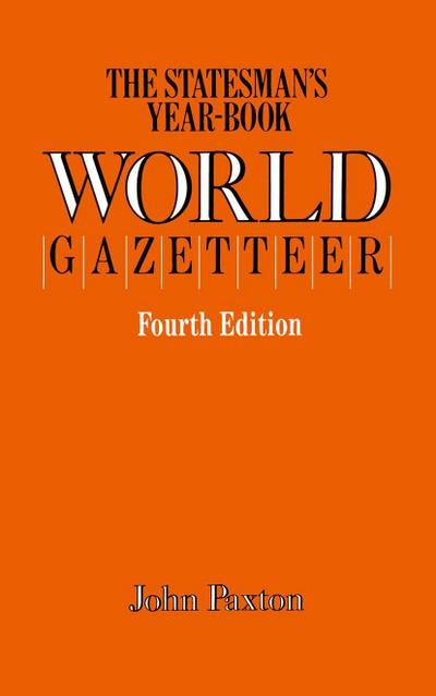 The Statesman’s Year-Book World Gazetteer