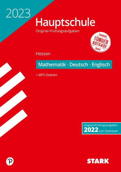 STARK Original-Prüfungen Hauptschule 2023 - Mathematik, Deutsch, Englisch - Hessen