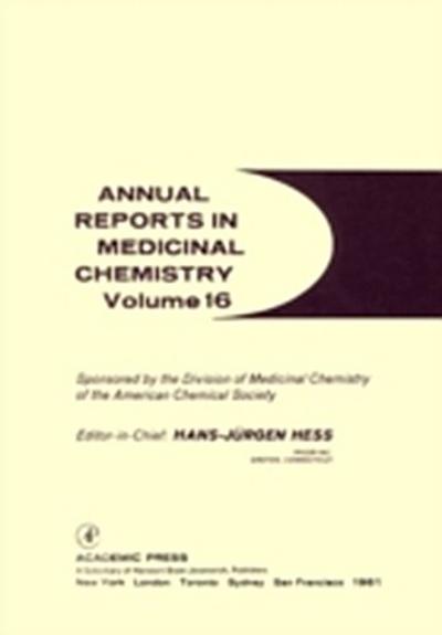 Annual Reports in Medicinal Chemistry