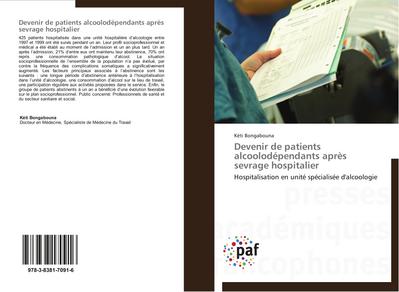 Devenir de patients alcoolodépendants après sevrage hospitalier