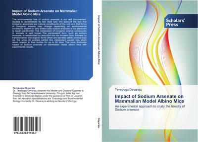 Impact of Sodium Arsenate on Mammalian Model Albino Mice