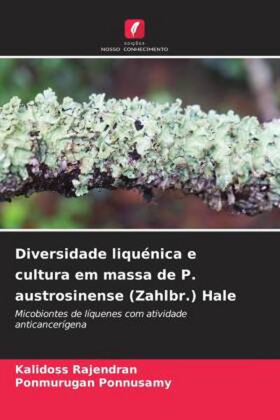 Diversidade liquénica e cultura em massa de P. austrosinense (Zahlbr.) Hale