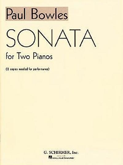 Sonata for 2 Pianos: Piano Duet