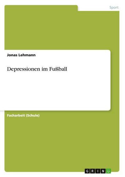 Depressionen im Fußball