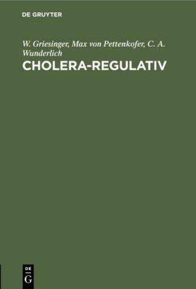 Cholera-Regulativ