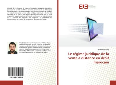 Le régime juridique de la vente à distance en droit marocain - Rida Benotmane
