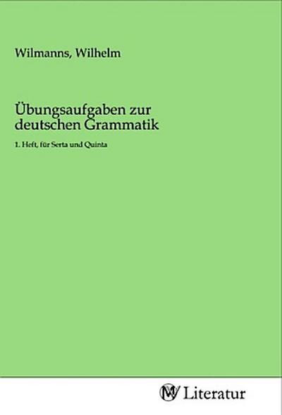 Übungsaufgaben zur deutschen Grammatik