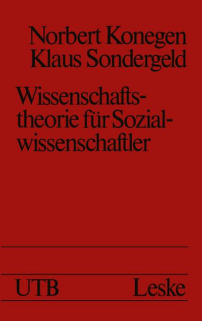 Wissenschaftstheorie für Sozialwissenschaftler
