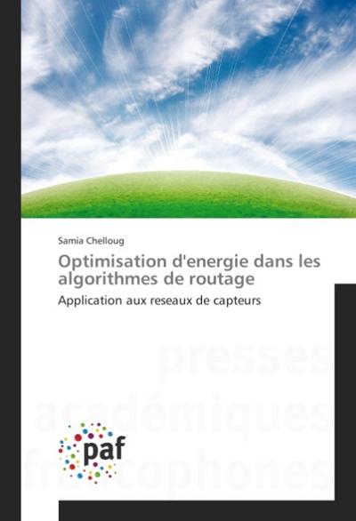 Optimisation d’energie dans les algorithmes de routage